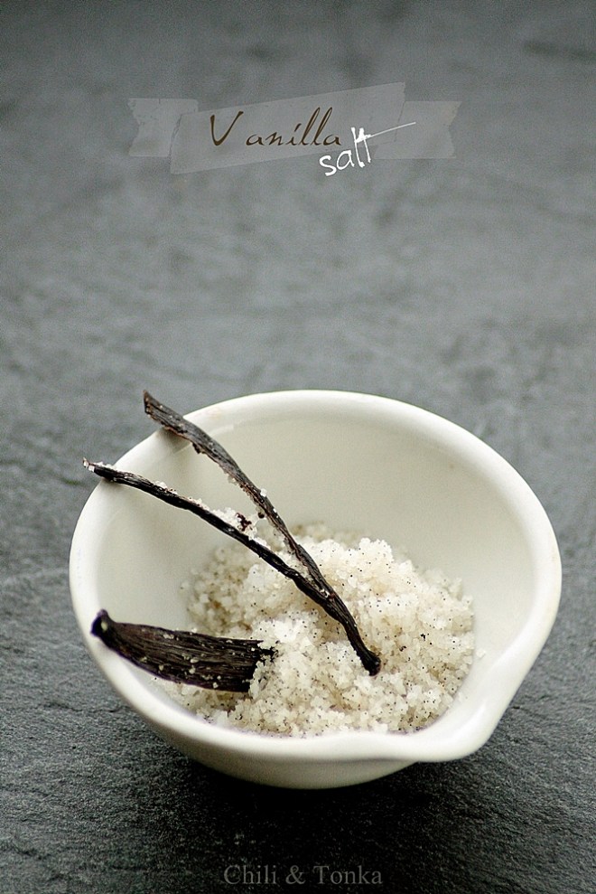 Vanilla salt from Chili & Tonka