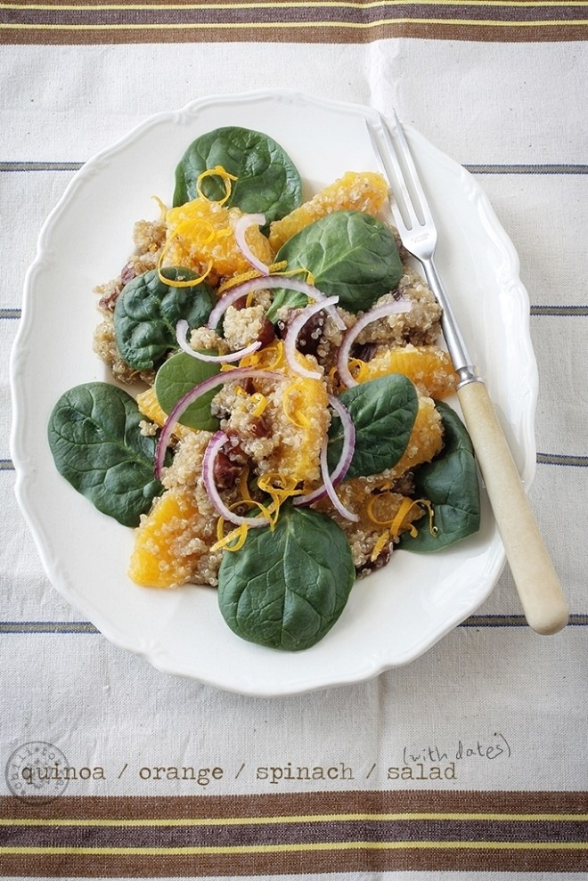 Quinoa orange salad | chilitonka