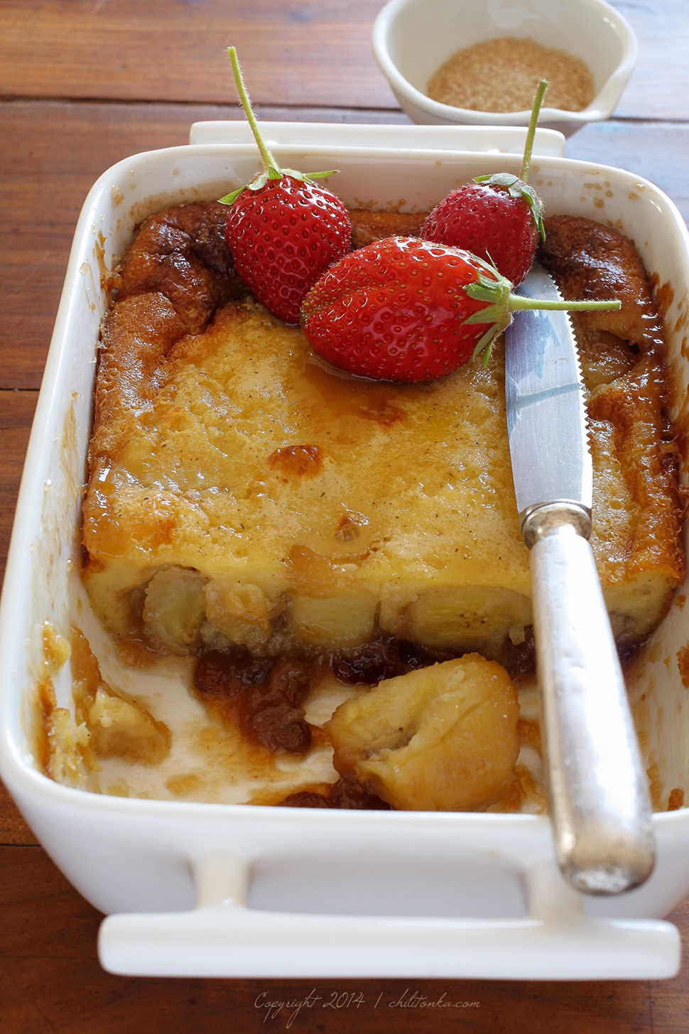 Clafoutis z bananami | chilitonka