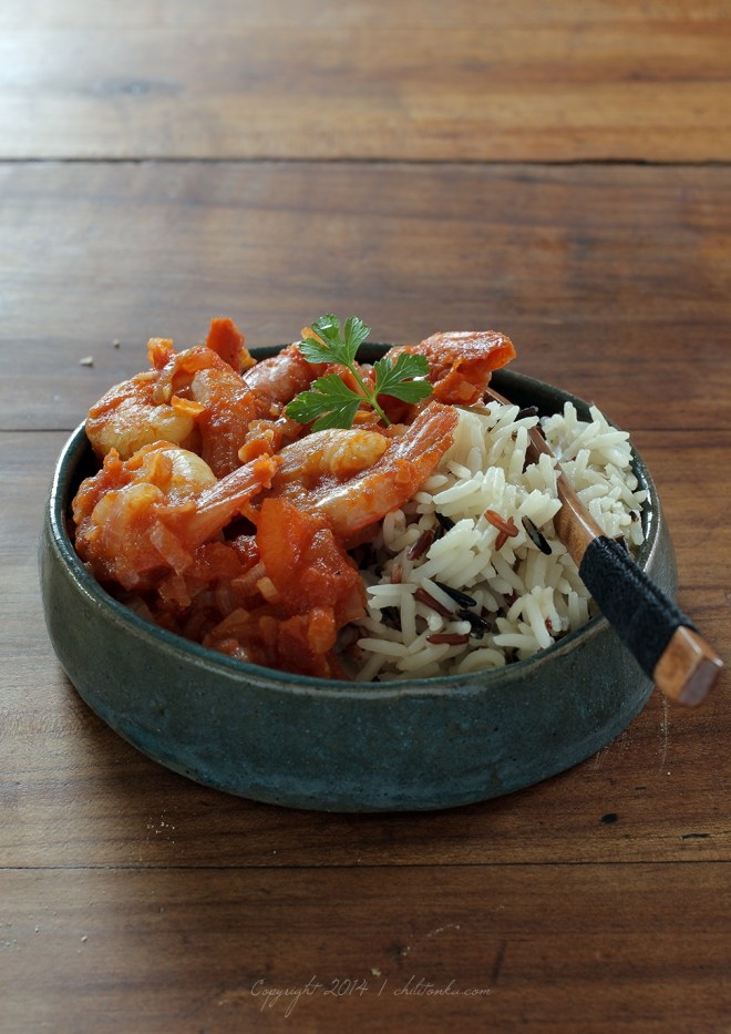 Krewetki po amerykańsku  | chilitonka