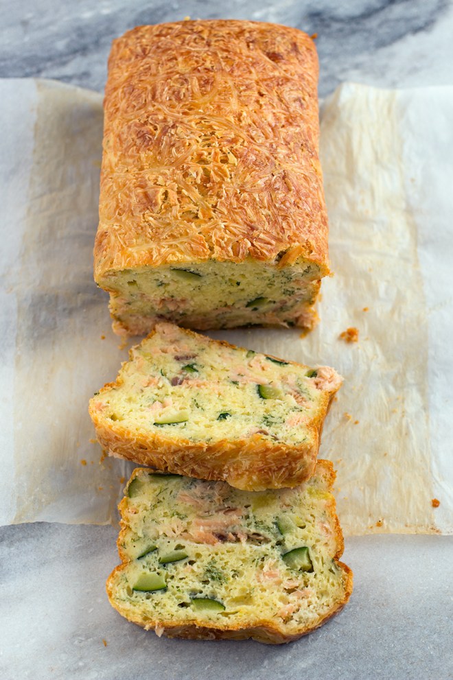 Ciasto z łososiem i cukinią | chilitonka