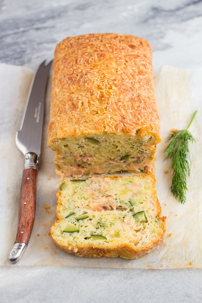 Ciasto z łososiem i cukinią | chilitonka