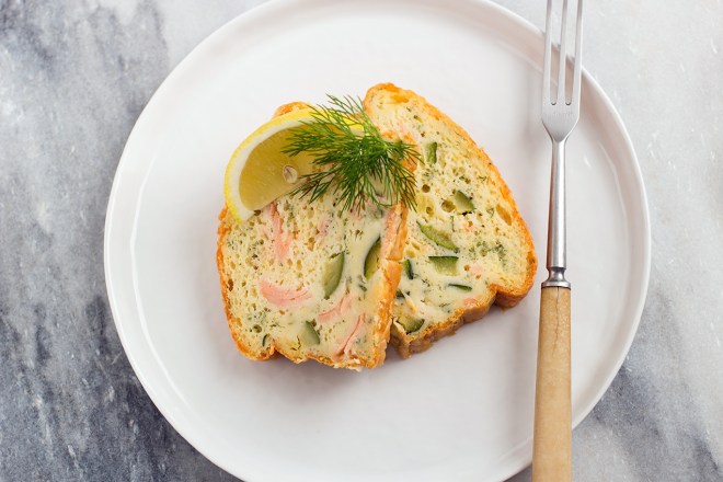 Ciasto z łososiem i cukinią | chilitonka