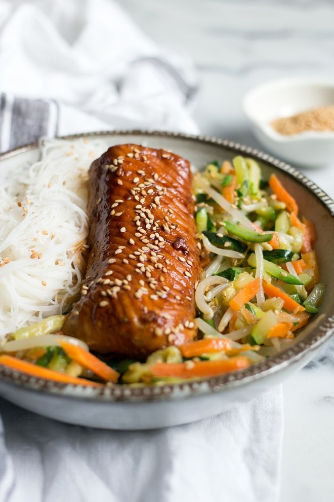 Łosoś teriyaki | chilitonka