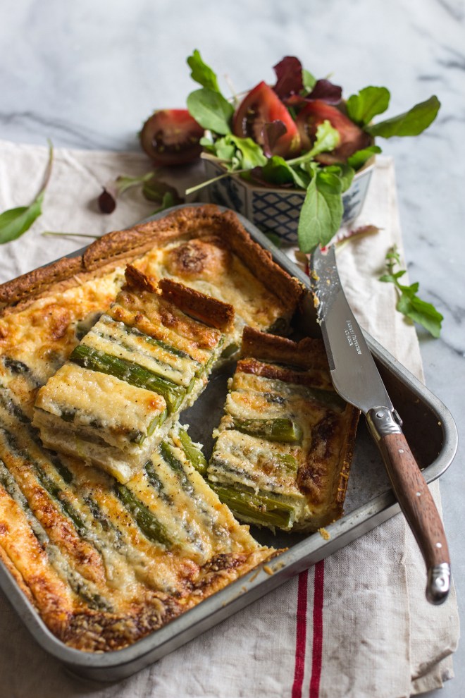 Asparagus and Parmesan quiche | chilitonka