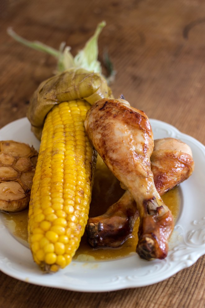 Kurczak z kolbą kukurydzy | chilitonka