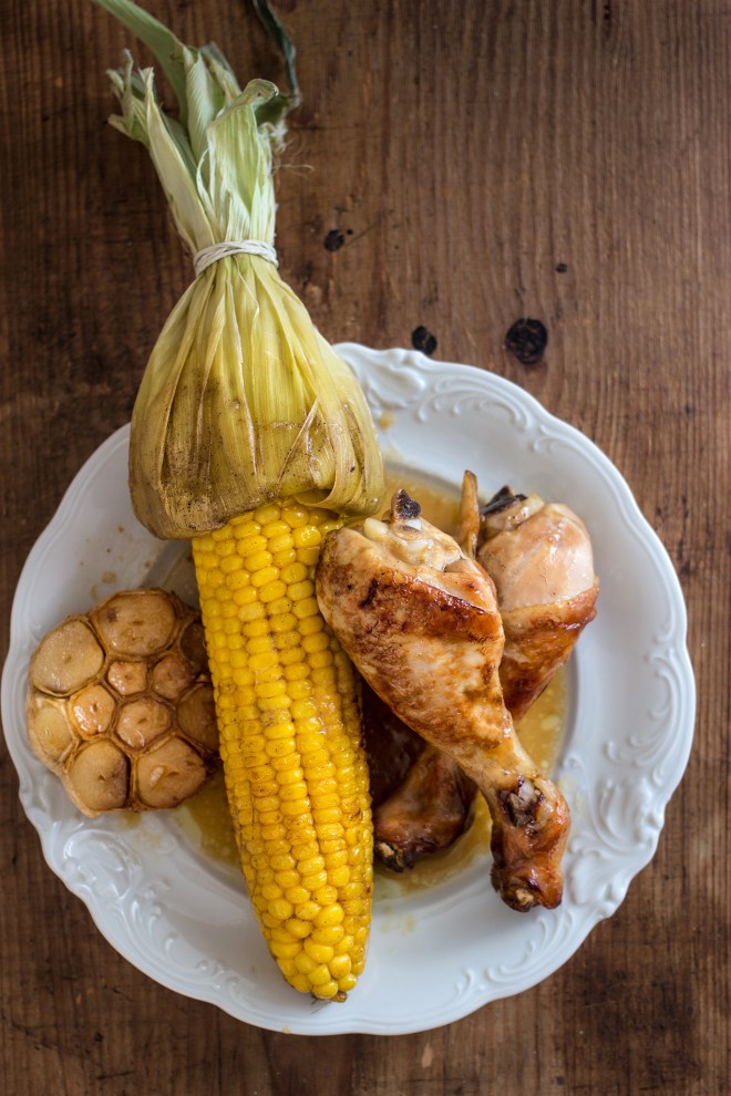 Kurczak z kolbą kukurydzy | chilitonka
